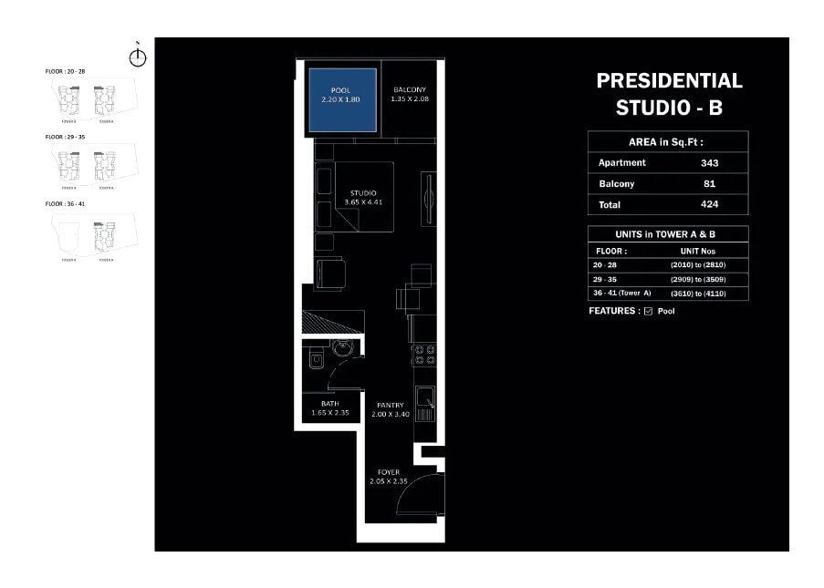 Presidential Studio B