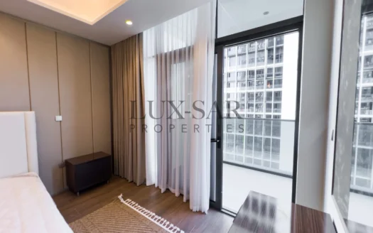 1BR Nobles Tower | Burj Khalifa View |Business Bay