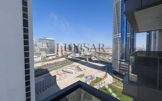 1BR Nobles Tower | Burj Khalifa View |Business Bay
