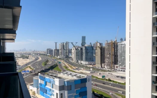 1BR Nobles Tower | Burj Khalifa View |Business Bay