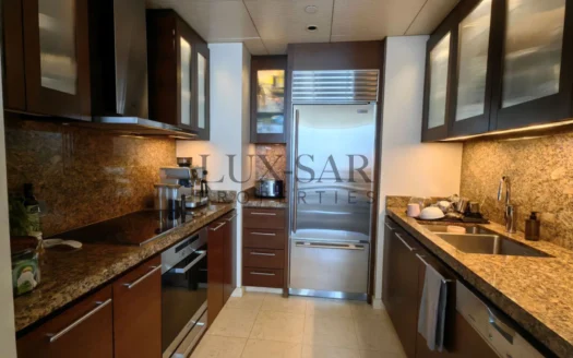 Fountain & Skyline Views | Premium Unit