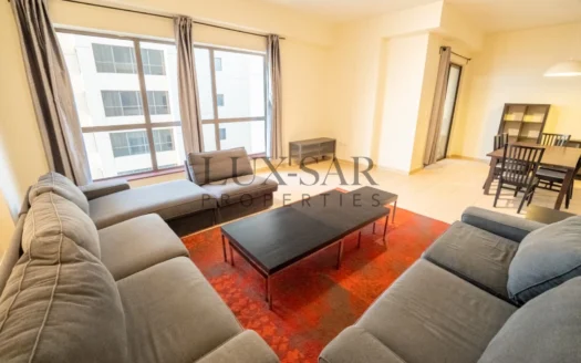 Spacious 3BR + Maid| Full Sea View | JBR