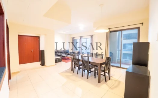 Spacious 3BR + Maid| Full Sea View | JBR