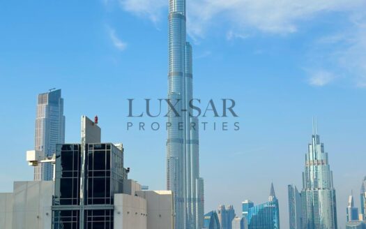 Burj Khalifa View | Furnished | Vacant