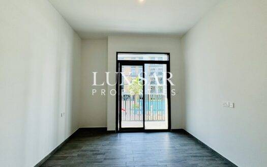 Pool View | High End Finishing | Vacant Soon