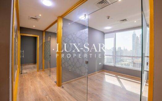 Spacious Fitted Office | Marina View | 4 Cheques