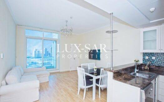 1BR | High Floor | Full Sea View | Furnished