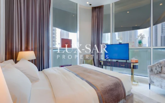 Burj Khalifa Views | Furnished | Spacious Layout