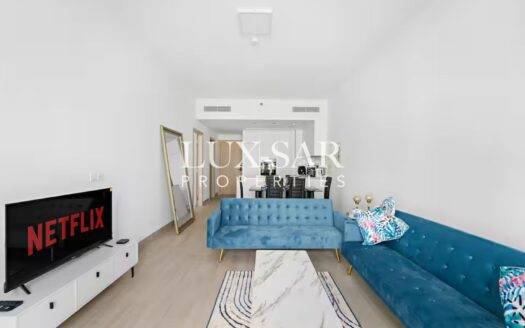 Luxury Furnished 1BR | Large Layout | JVC Location