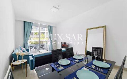 Luxury Furnished 1BR | Large Layout | JVC Location