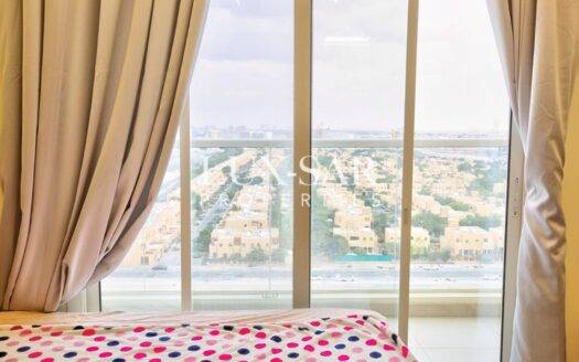 Furnished Studio | High ROI | Vacant | Azizi Plaza