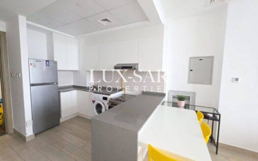 Fully furnished | Best offer | Spacious balcony